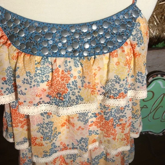 Kensie size S floral dress - Picture 2 of 8